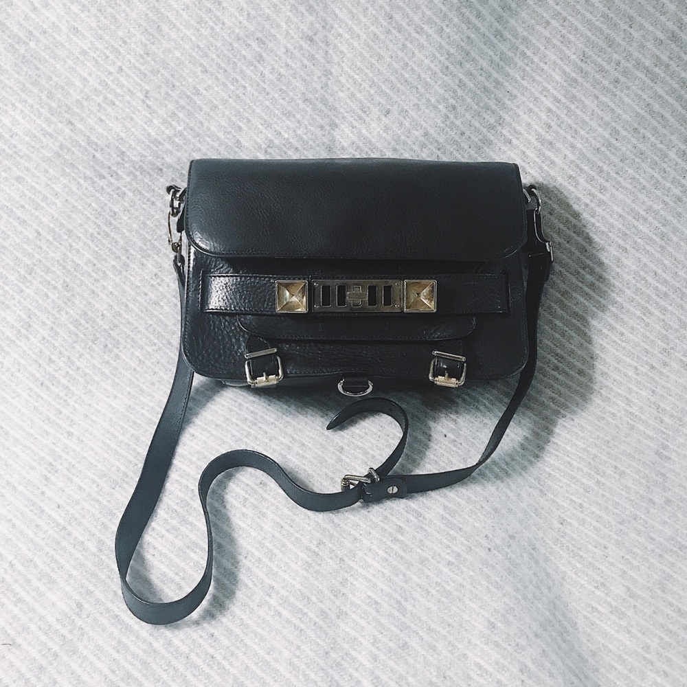 Proenza Schouler PS11 Shoulder Bag in Black
